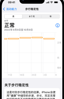 文罗镇iPhone手机维修如何在iPhone开启'步行稳定性通知'