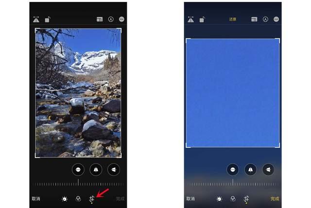 文罗镇苹果手机维修分享iPhone手机如何使用裁剪功能隐藏照片 